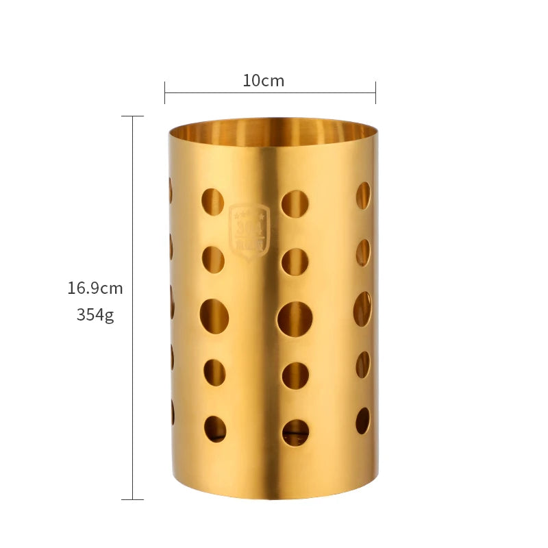1PC Stainless Steel Kitchen Cookware Gold Cooking Utensils Soup Spoon Eggbeater Food Clip Rice Colander Skimmer Cooking Utensils