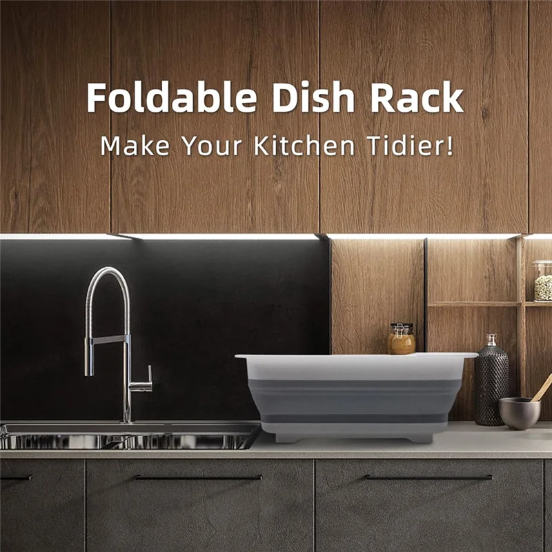 AT21-Tableware Storage Organizer Tableware Storage Organizer With Drying Shelf,Home Essential