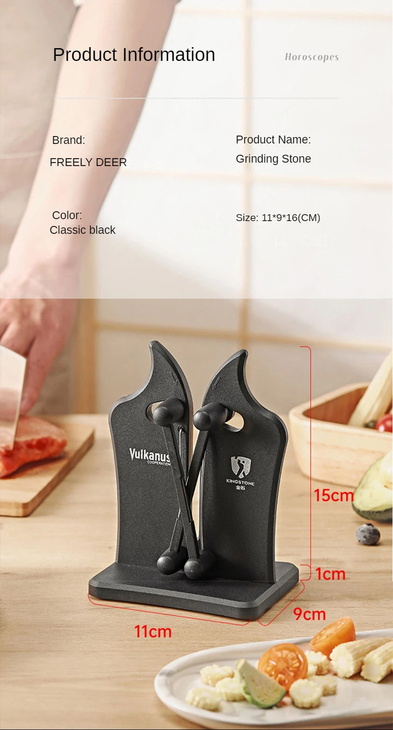 Kitchen Knife Sharpener Tool Sharpener Simple Safety Knife Sharpener Kitchen Chef Knife Damascus Knife Tool Kitchen Supplies