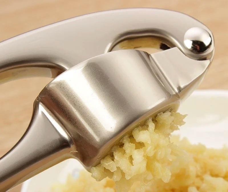 Kitchen Garlic Press, Garlic Crushing Machine, Crushing Tool, Washable in Dishwasher, Rust Proof