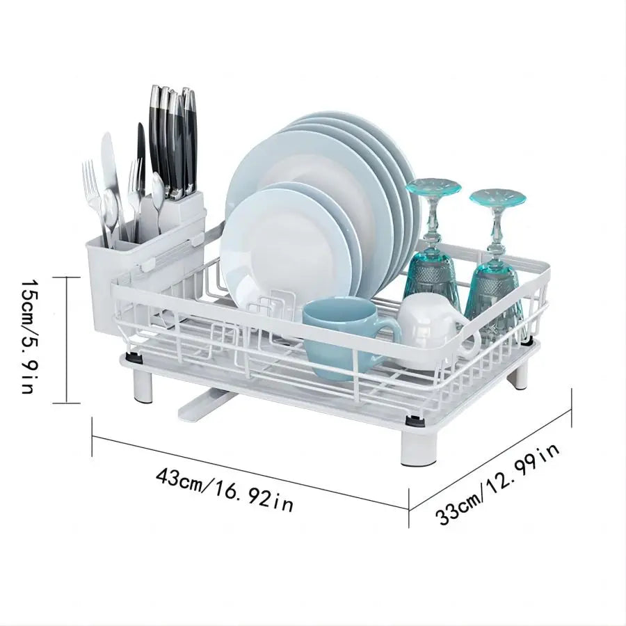 1PC kitchen bowl and dish drain rack, bowl and chopstick storage rack, tableware storage rack, suitable for draining baskets, si