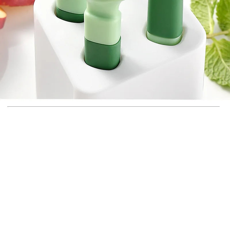 Kitchen Gadgets 5-piece Set Fruit Knife Household Paring Knife Egg Beater Melon Planing Combination Storage