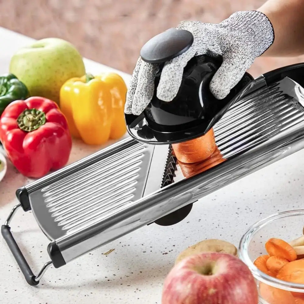 Kitchen Gadgets Adjustable Vegetable Slicer Stainless Steel Efficient Vegetable Cutter Professional Vegetable Chopper Tomato