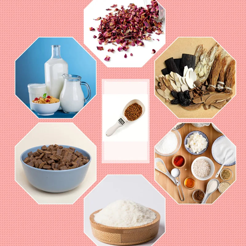 Kitchen Digital Food Measuring Spoon Scale Pet Food Measuring Spoon Scale Suitable For Cat And Dog Food Measuring Flour Spoon 