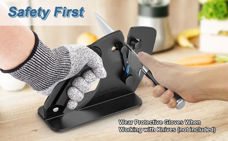 Kitchen Knife Sharpener Tool Sharpener Simple Safety Knife Sharpener Kitchen Chef Knife Damascus Knife Tool Kitchen Supplies