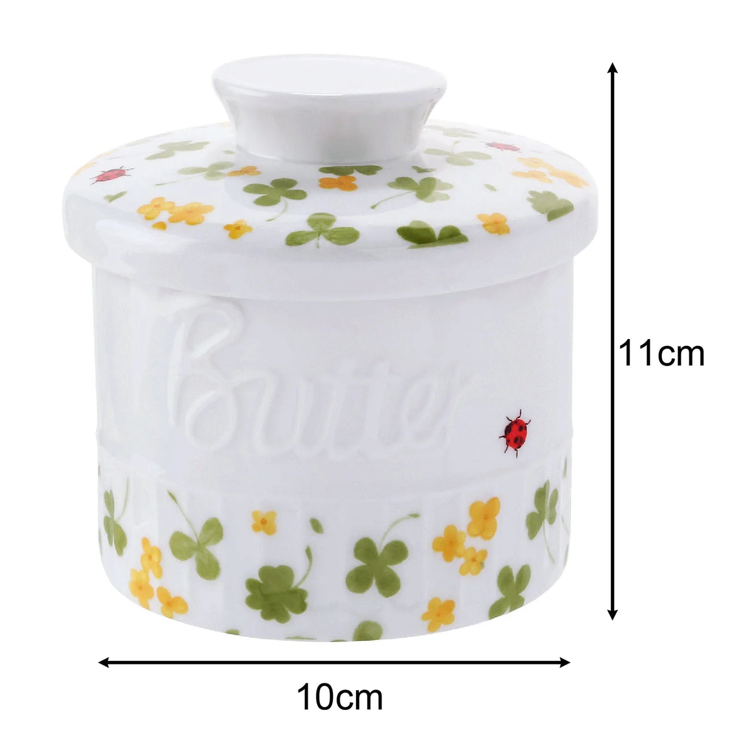 Ceramic Butter Container for Counter Butter Dish for Kitchen Restaurant Cafe Bread Toast Kitchen Dining Housewarming Gift