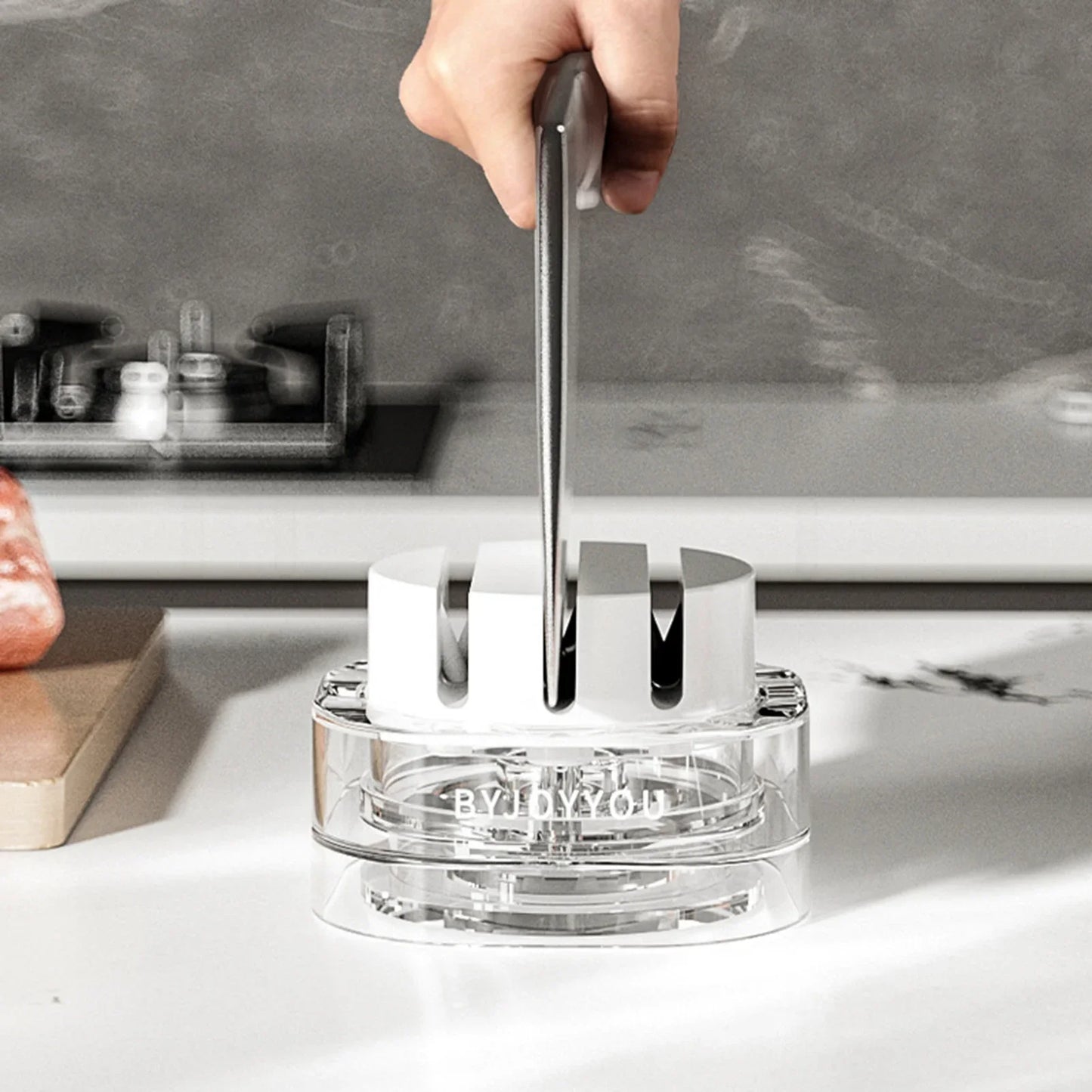 Kitchen Cutting Tools Sharpener Manual Scissors Grinder Kitchen Sharpening Stone Suitable for Outdoor Activities MIAO
