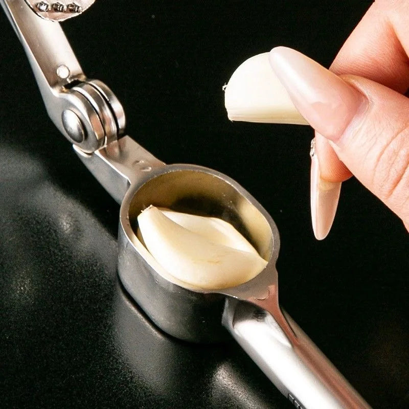 Kitchen Garlic Press, Garlic Crushing Machine, Crushing Tool, Washable in Dishwasher, Rust Proof