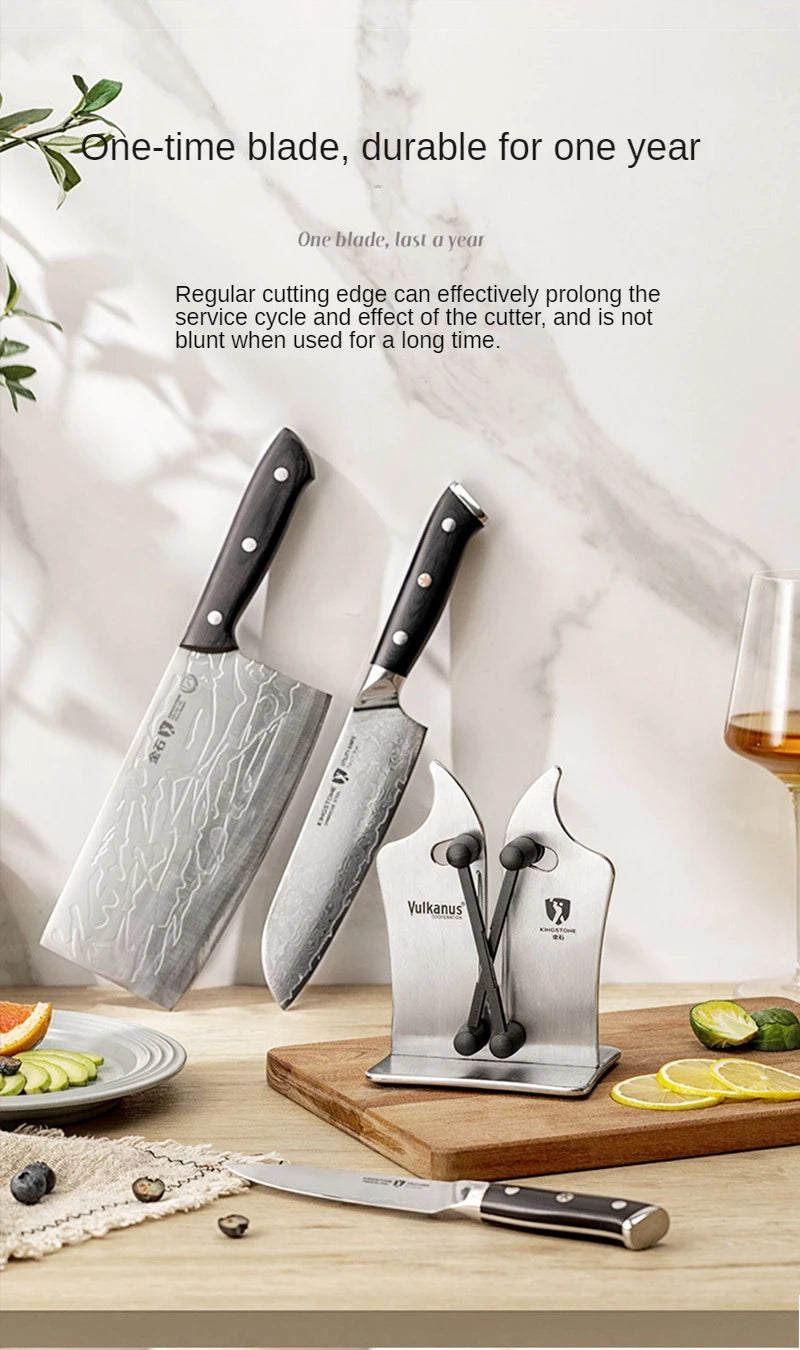 Kitchen Knife Sharpener Tool Sharpener Simple Safety Knife Sharpener Kitchen Chef Knife Damascus Knife Tool Kitchen Supplies