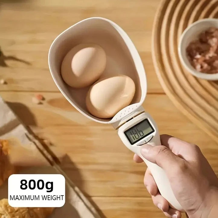Kitchen Digital Food Measuring Spoon Scale Pet Food Measuring Spoon Scale Suitable For Cat And Dog Food Measuring Flour Spoon 
