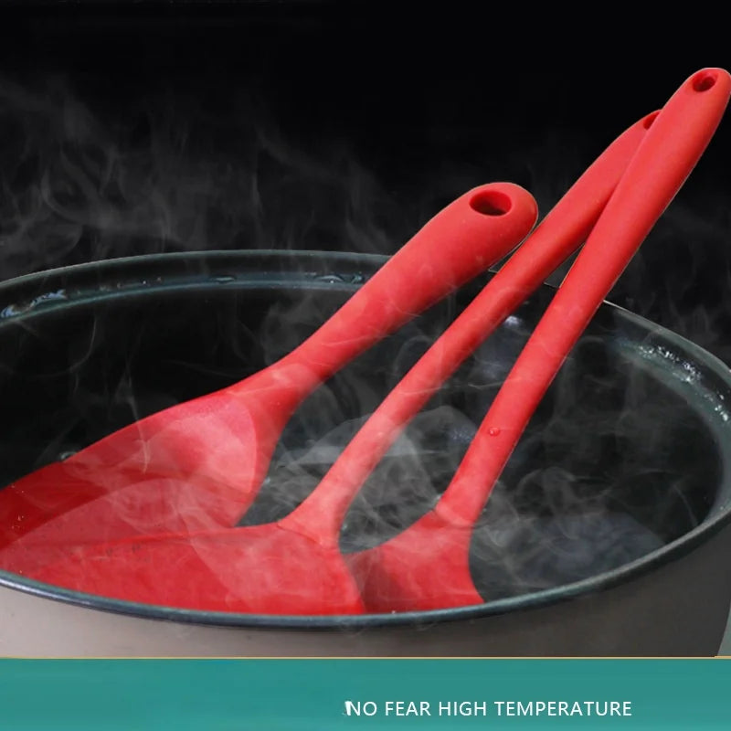 10 PCS Silicone Cookware Set Kitchen Cooking Tools Baking Tools Tableware Silicone Shovel Spoon Scraper Kitchen Accessories