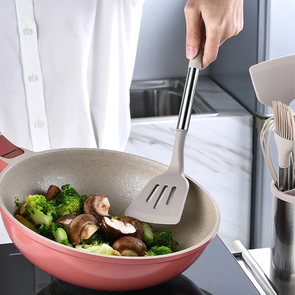 1 silicone utensils for cooking silicone kitchen utensils set silicone cooking utensils set heat resistant