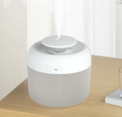 Large Capacity USB Ultrasonic Humidifier – 7 Color LED Aroma Diffuser for Home, Office & Car