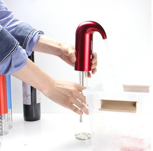 Portable Electric Wine Pourer – Smart Automatic Red Wine Decanter for Effortless Serving