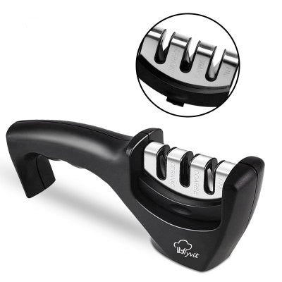 Diamond Tungsten Steel Knife Sharpener – Professional Kitchen Sharpening Tool & Sharpening Stone