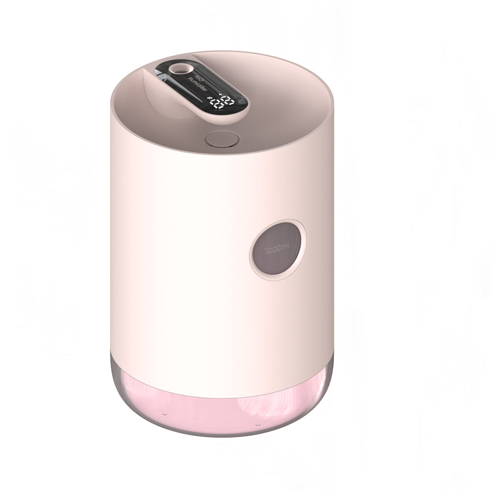 Wireless Portable Ultrasonic Humidifier – Rechargeable Mist Diffuser for Home, Office & Travel