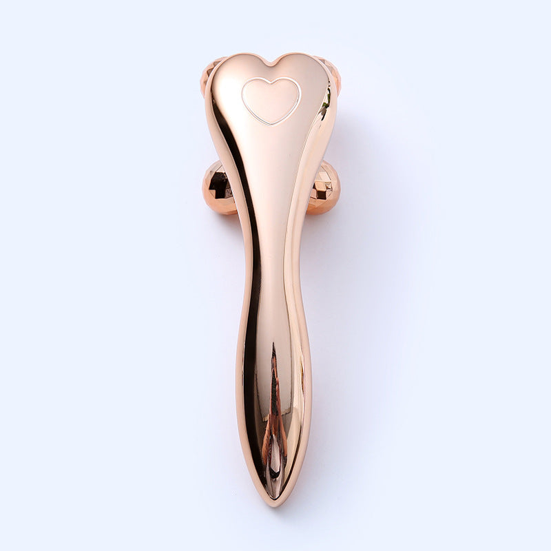 4D Face Slimming Massage Machine – Four-Wheel Electric Full Body Massager for Skin Firming & Relaxation