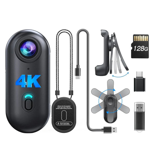 4K Mini Body Camera