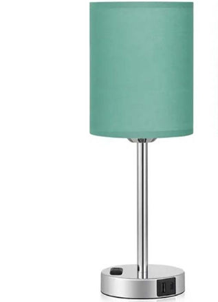 Rechargeable Fabric Table Lamp – Mobile Phone Powered LED Light for Living Room & Bedroom Décor