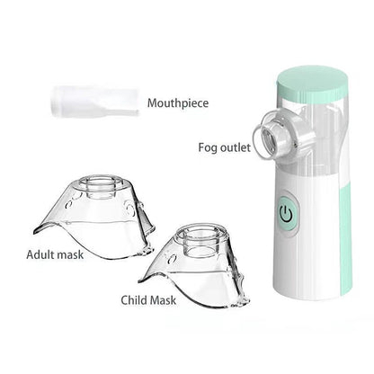 Children’s Ultrasonic Handheld Atomizer – Micro-Mesh Nebulizer for Easy Breathing Relief