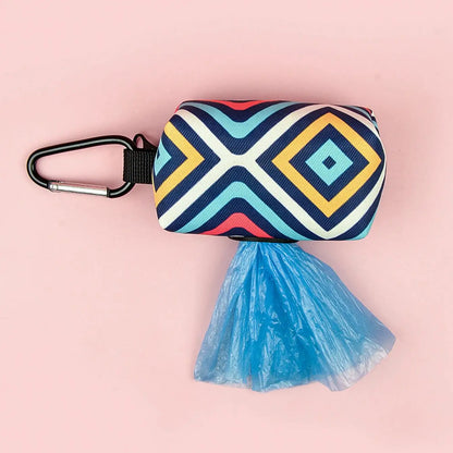 Cute Pet Poop Bag Holder Dispenser – Attach to Any Dog Leash, Valentine's Day Design (Bags Not Included)