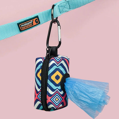 Cute Pet Poop Bag Holder Dispenser – Attach to Any Dog Leash, Valentine's Day Design (Bags Not Included)