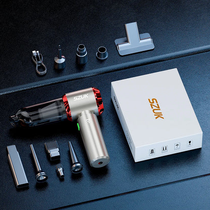 SZUK Mini Car Vacuum Cleaner – 98500Pa Wireless Handheld Portable Vacuum with Powerful Suction