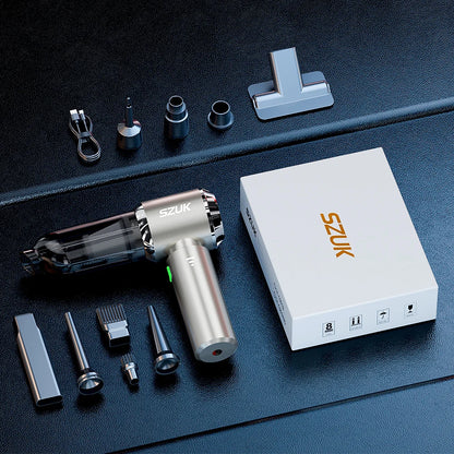 SZUK Mini Car Vacuum Cleaner – 98500Pa Wireless Handheld Portable Vacuum with Powerful Suction