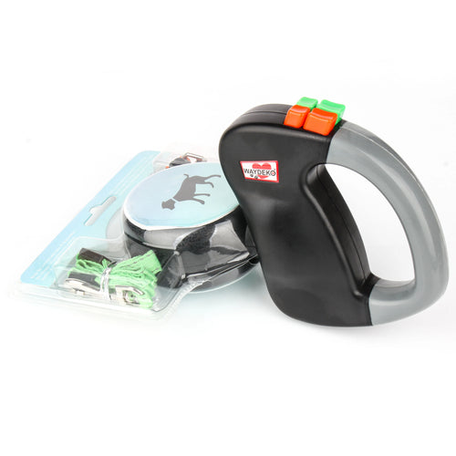 Dual Dog Retractable Leash for 2 Dogs