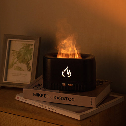 Flame Humidifier Aroma Diffuse