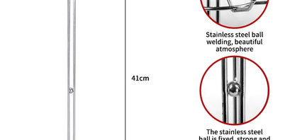 Stainless Steel Cooking Utensils Kitchen 6 Pics With Storage Rack Spatula Colander Cookware Kitchen Tools Serving Soup Spoon