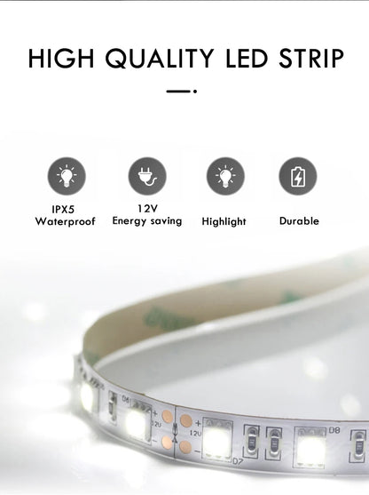 50CM/60cm Round Smart Makeup Bathroom Mirror 3 Color Adjustable LED LIght Multi-Function With Demist Bluetooth Speaker