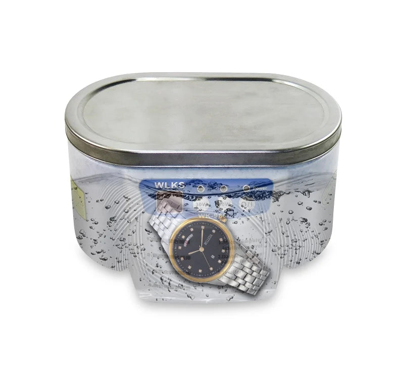 30/50W Ultrasonic Cleaner – Dual Frequency Digital Cleaning Machine for Jewelry, Glasses & Watches