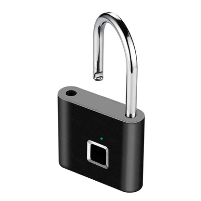 KERUI Smart Fingerprint Padlock Waterproof Fingerprint Keyless Door Lock Type C Rechargeable Security Padlock for House