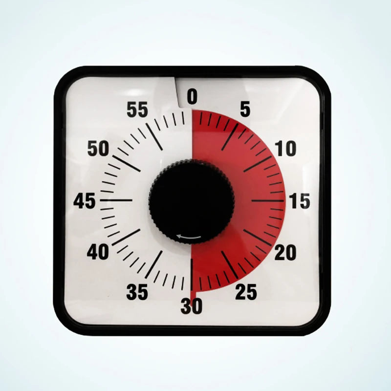 Kitchen Timer with Back Leg Stands, 60 Minutes Visual Timer, Countdown Timer, Countdown Timer, Students, Classroom Timer