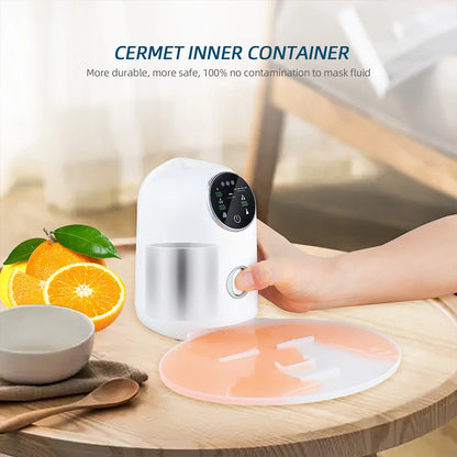DIY Facial Mask Maker Machine – Automatic Home Spa Mask Making with Fruit, Vegetable & Milk