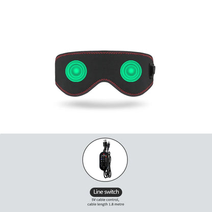 Portable Electric Heated Eye Massager – USB-Powered Warm Eye Mask for Dry Eyes, Dark Circles & Sleep Relief