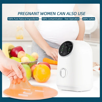 DIY Facial Mask Maker Machine – Automatic Home Spa Mask Making with Fruit, Vegetable & Milk