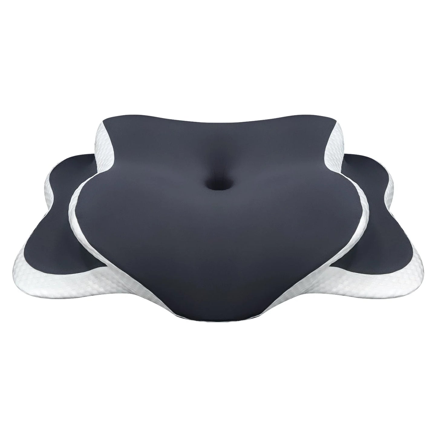 Orthopedic Memory Foam Neck Pillow – Ergonomic Contour Cervical Support for All Sleep Positions