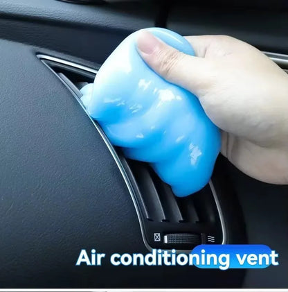 Magic Cleaning Slime Gel for Car Vents & Keyboards | Reusable Auto Interior & Computer Dust Remover - Reaches Every Crevice