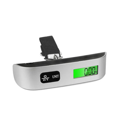 Digital Luggage Scale 110lb / 50kg – Portable Electronic Hanging Travel Suitcase Weight Scale with LCD Display