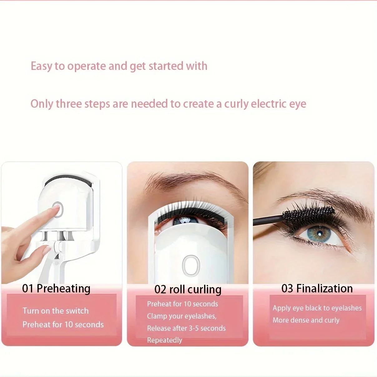 The Warm Curl Eyelash Curler – Safe, Smart Lash Lifting with Perfect Arch, No Batteries, No Pinch