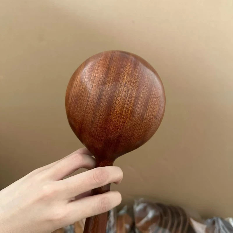 Kitchen Spoon, Wooden Spoon, Extra Large Size, Serving Spoon, Internet Famous, Vermicelli, Dry Rice Spoon