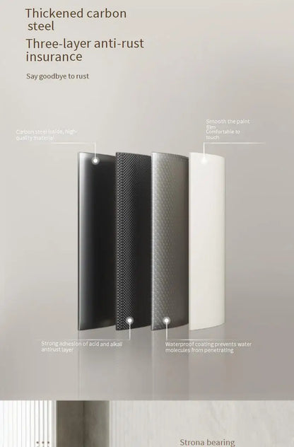 Magnetic Knife Holder and Cutting Board Combo Stainless Steel Knife Storage Rack Kitchen Knife Holder CreaminsMultifunctional