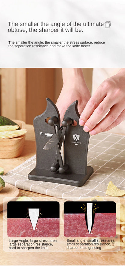 Kitchen Knife Sharpener Tool Sharpener Simple Safety Knife Sharpener Kitchen Chef Knife Damascus Knife Tool Kitchen Supplies