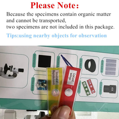 4800x HD Kids Microscope – Digital Science & Biology Learning Microscope for Elementary School