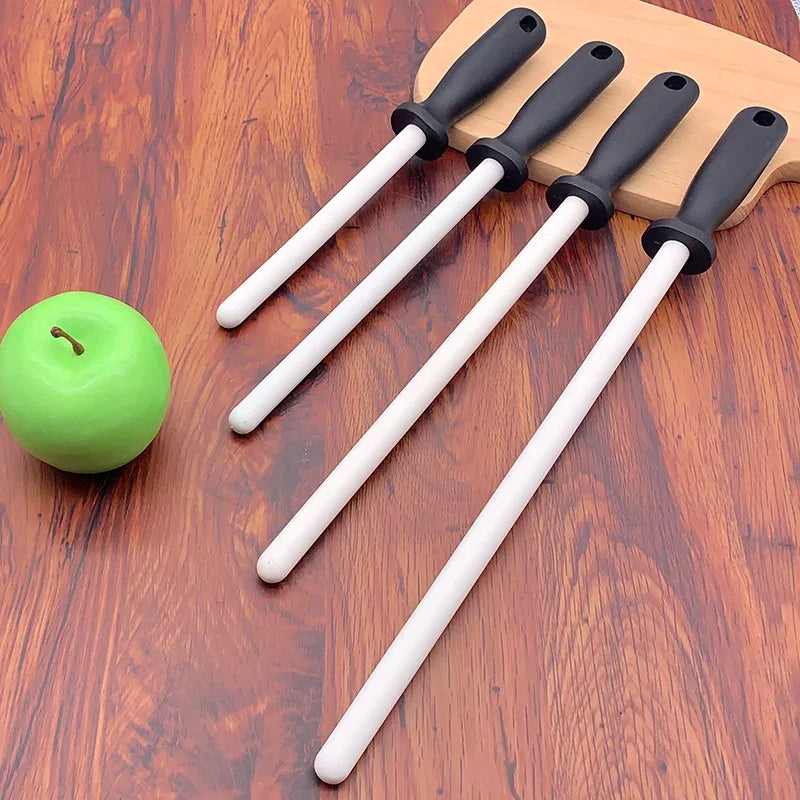 Kitchen sharpener ceramic sharpener with knife sharpener ABS handle for chef's steel knife ceramic musat  musat Sharpen