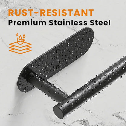 Kitchen Paper Towel Holder Adhesive Tissue Hanger Toilet Roll Paper Dispenser Cabinet Storage Napkin Rack Bathroom Accessories