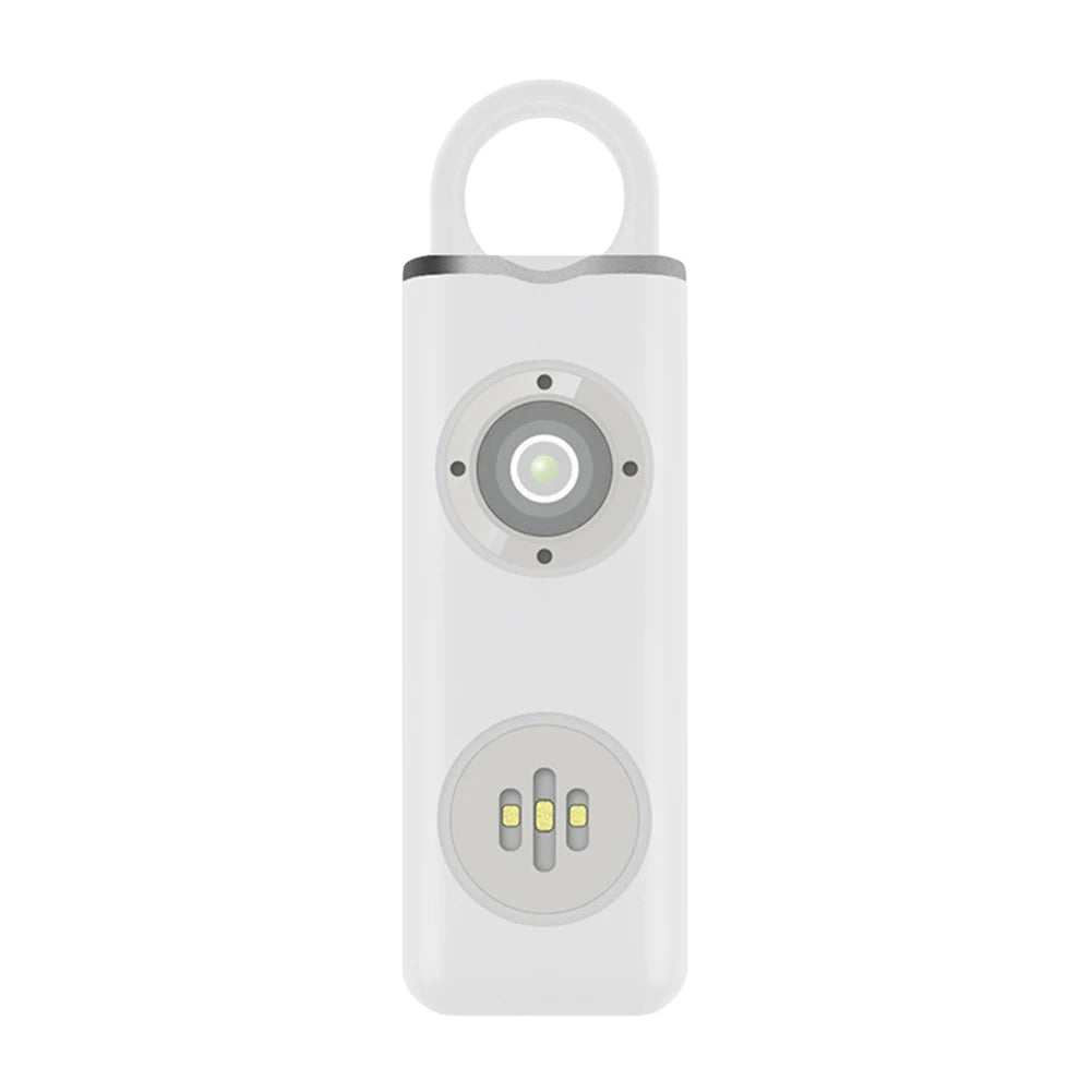 Anti-Wolf Alarm for Women & Kids  - Rechargeable 130dB Loud Personal Safety Siren Keychain with Emergency Flashlight