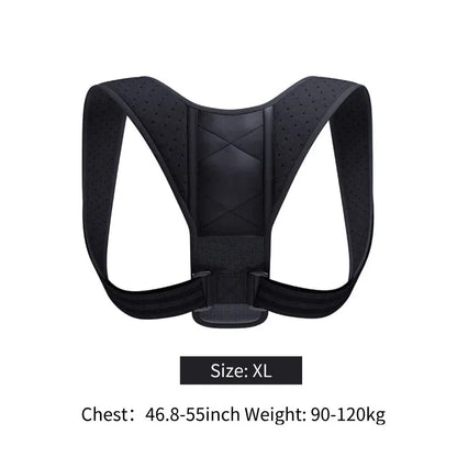 Back Posture Correction Belt – Breathable Unisex Support for Hunchback Prevention & Sitting Posture Improvement